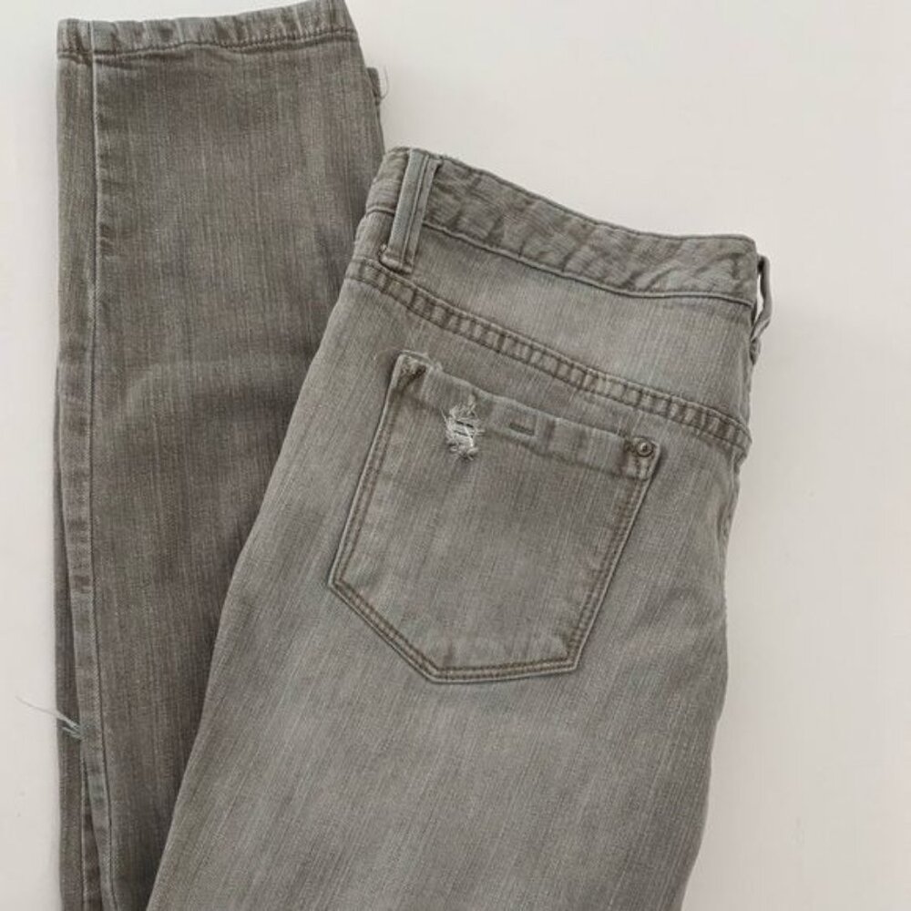 Free People Jeans W29 x L28 Mid Rise Skinny Distressed Boho Festival Streetwear